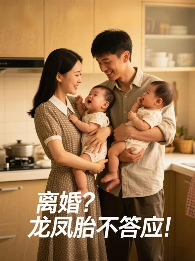 离婚?龙凤胎不答应!封面