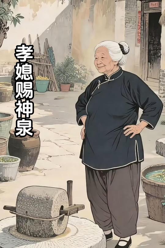 孝媳赐神泉封面