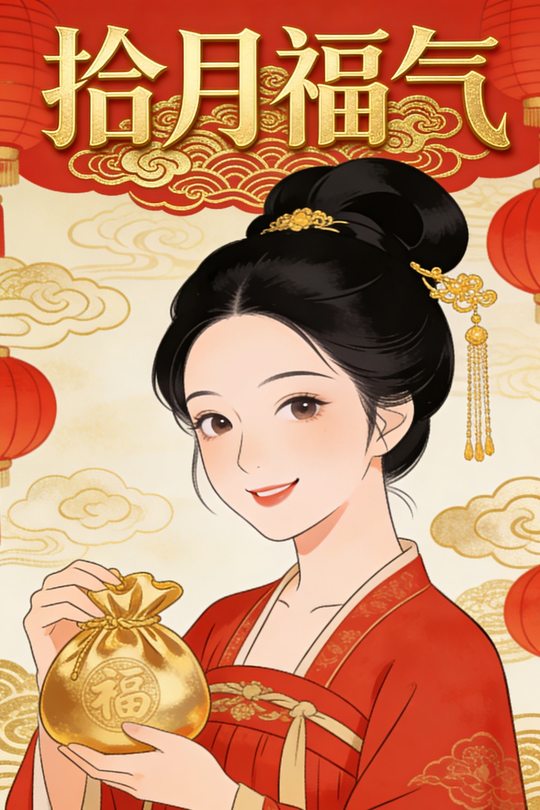 拾月福气封面