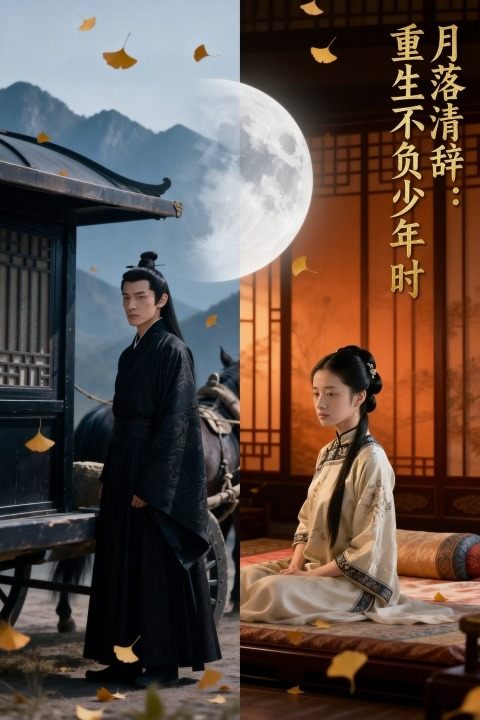 月落清辞：重生不负少年时封面