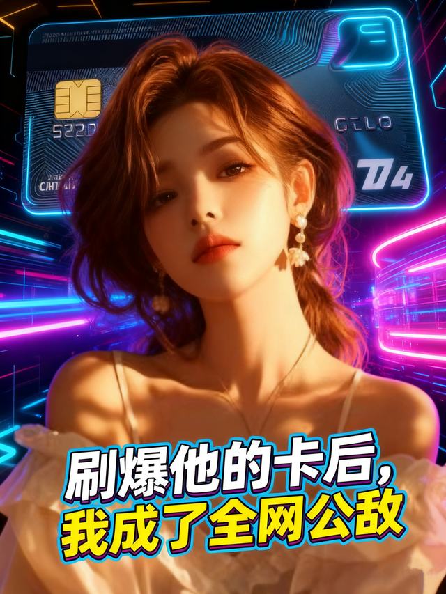 刷爆他的卡后,我成了全网公敌封面