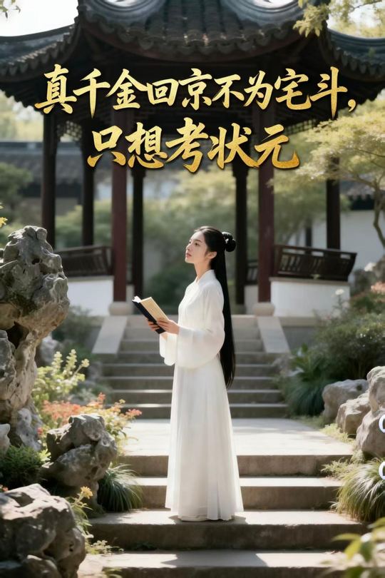 真千金回京不为宅斗,只想考状元封面