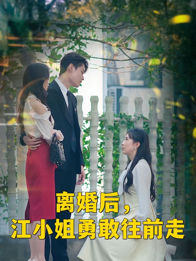 离婚后,江小姐勇敢往前走封面