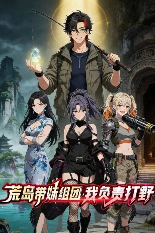 荒岛带妹组团,我负责打野封面
