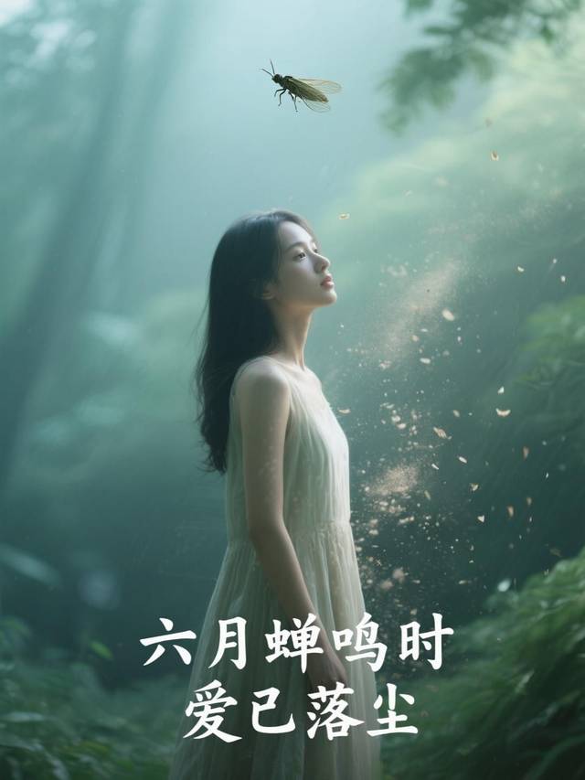 六月蝉鸣时，爱已落尘封面