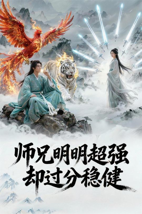 师兄明明超强却过分稳健封面