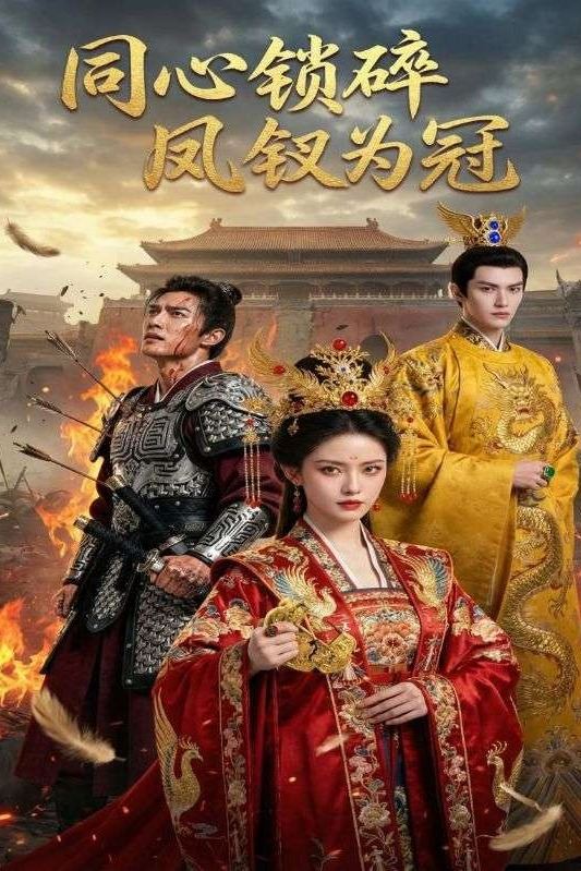 同心锁碎,凤钗为冠封面