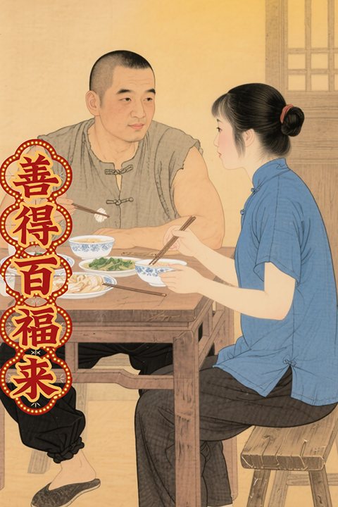 善得百福来封面