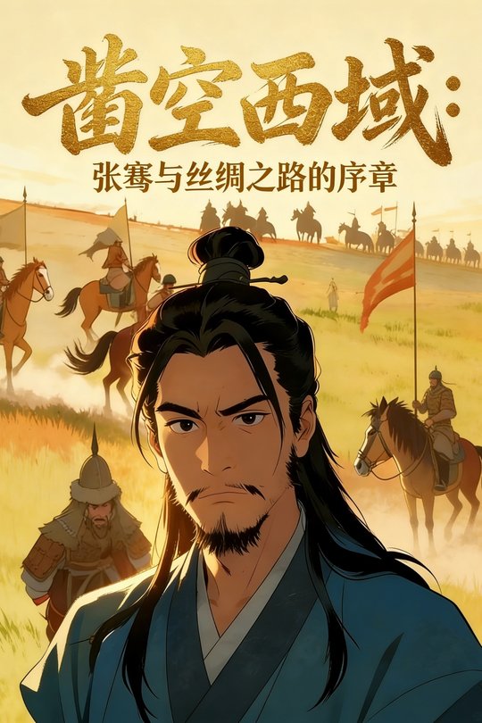 凿空西域:张骞与丝绸之路的序章封面