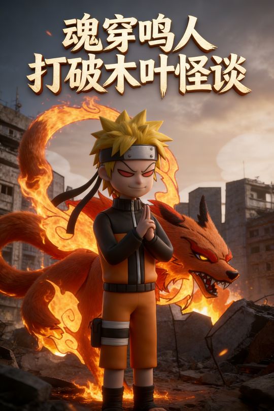魂穿鸣人打破木叶怪谈封面