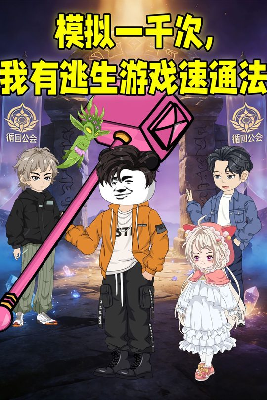 模拟一千次,我有逃生游戏速通法封面