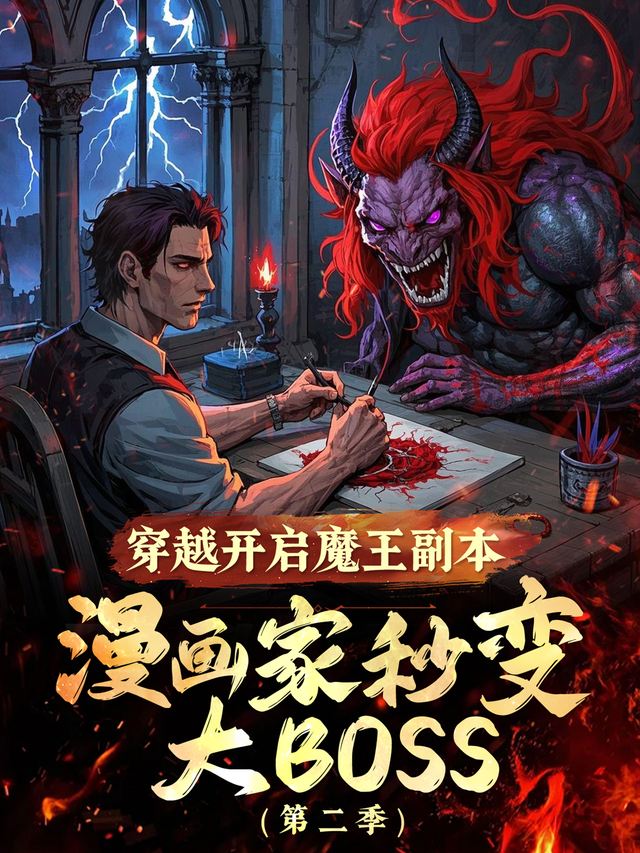 穿越开启魔王副本漫画家秒变大boss Ⅱ封面