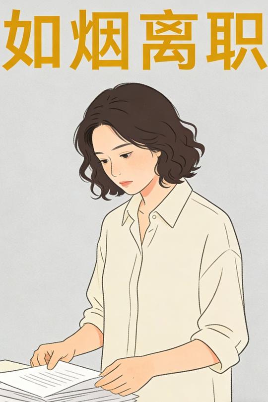 如烟离职封面
