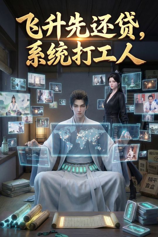 飞升先还贷,系统打工人封面