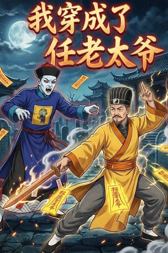 我穿成了任老太爷封面