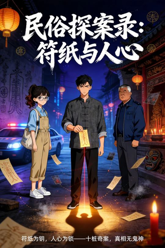 民俗探案录:符纸与人心封面