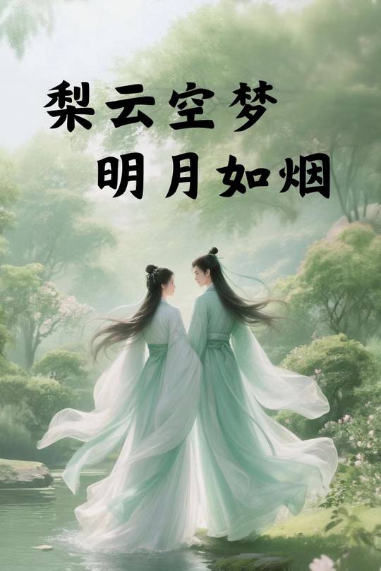 梨云空梦,明月如烟封面