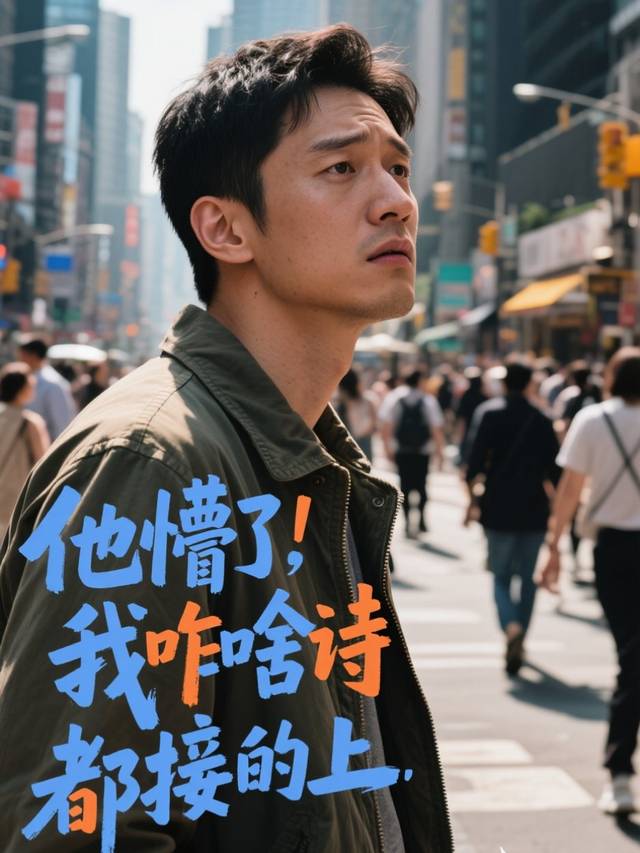 他懵了,我咋啥诗都接的上封面
