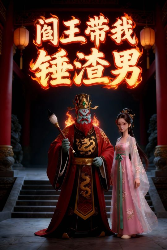 阎王带我锤渣男封面