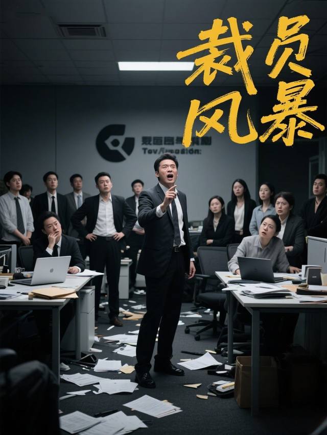 裁员风暴封面