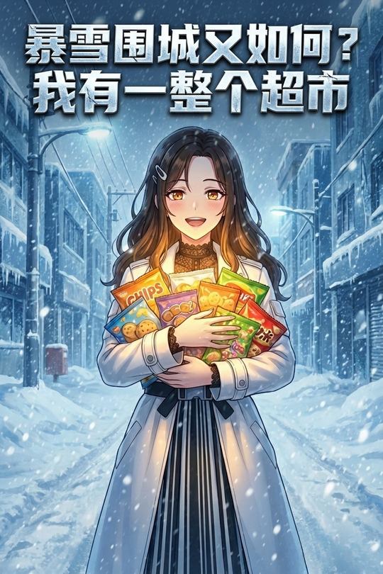 暴雪围城又如何?我有一整个超市封面