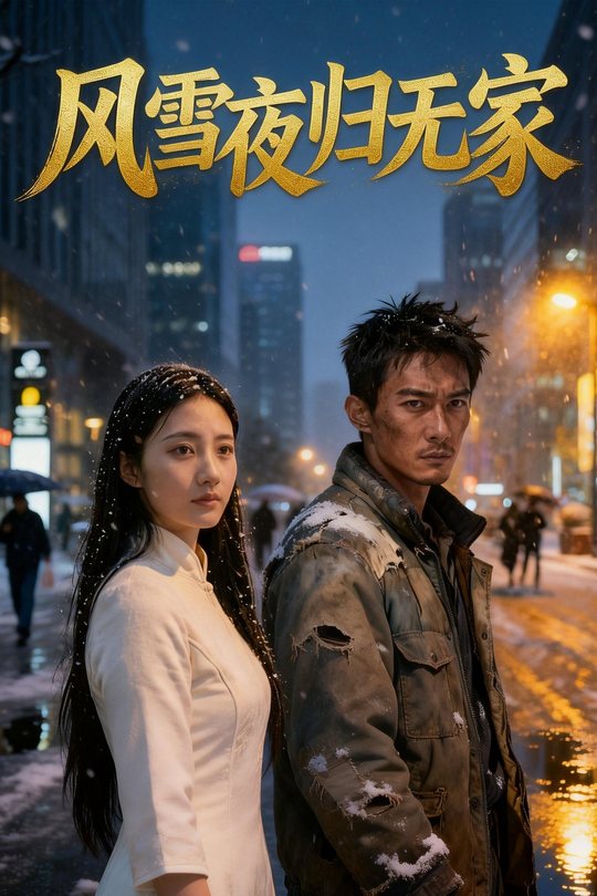 风雪夜归无家封面