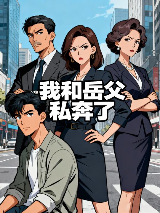 我和岳父私奔了封面