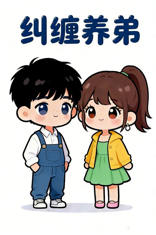 纠缠养弟封面