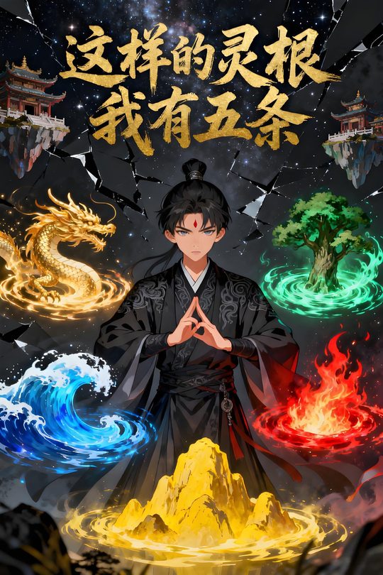 这样的灵根,我有五条封面