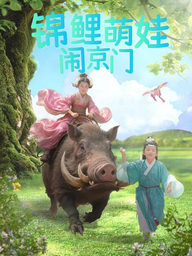 锦鲤萌娃闹京门封面