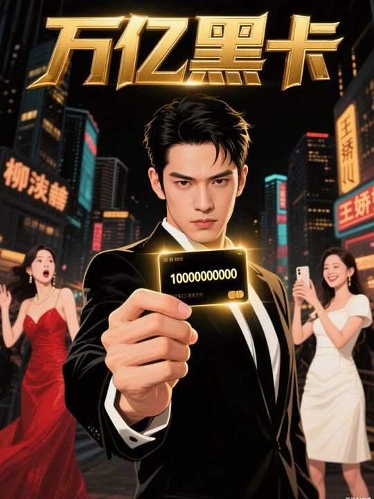 万亿黑卡封面