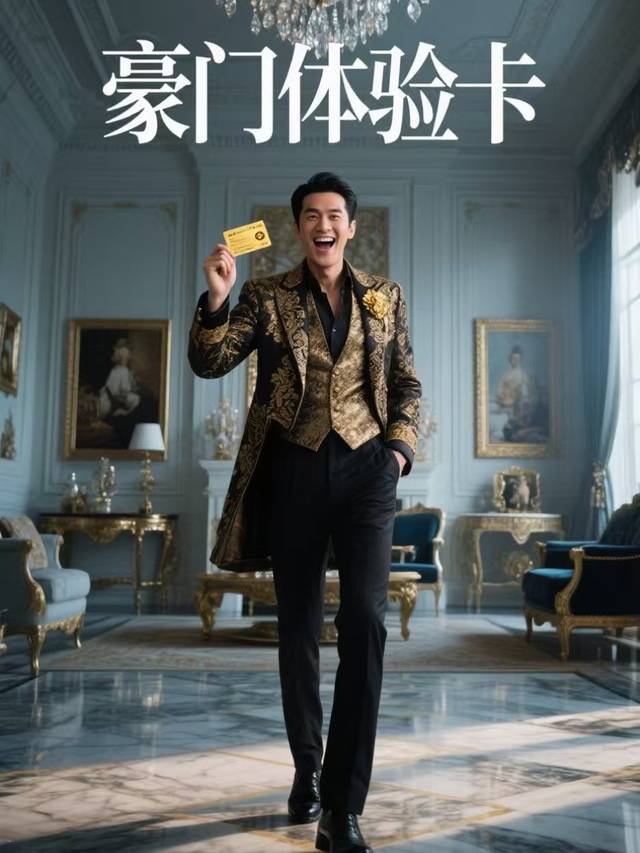 豪门体验卡封面
