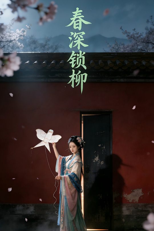 春深锁柳封面