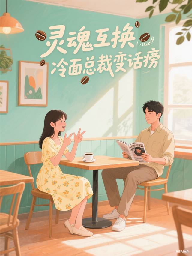 灵魂互换,冷面总裁变话痨封面