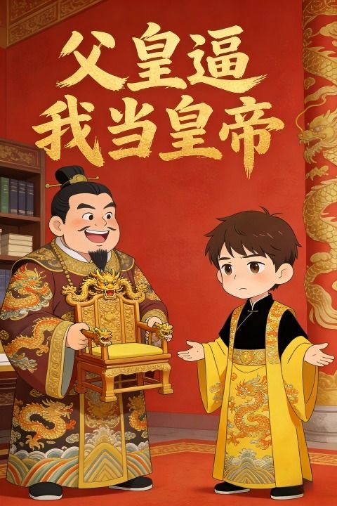 父皇逼我当皇帝封面