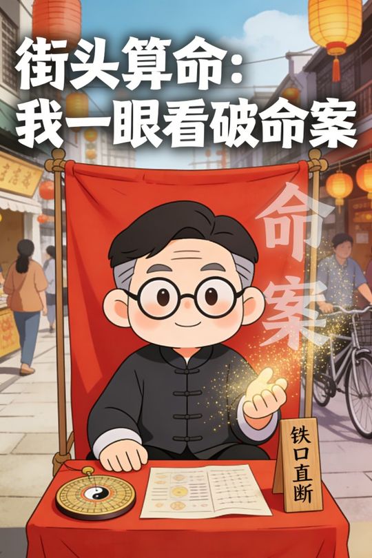 街头算命:我一眼看破命案封面