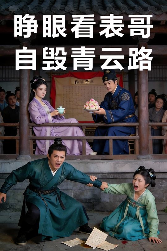 睁眼看表哥自毁青云路封面