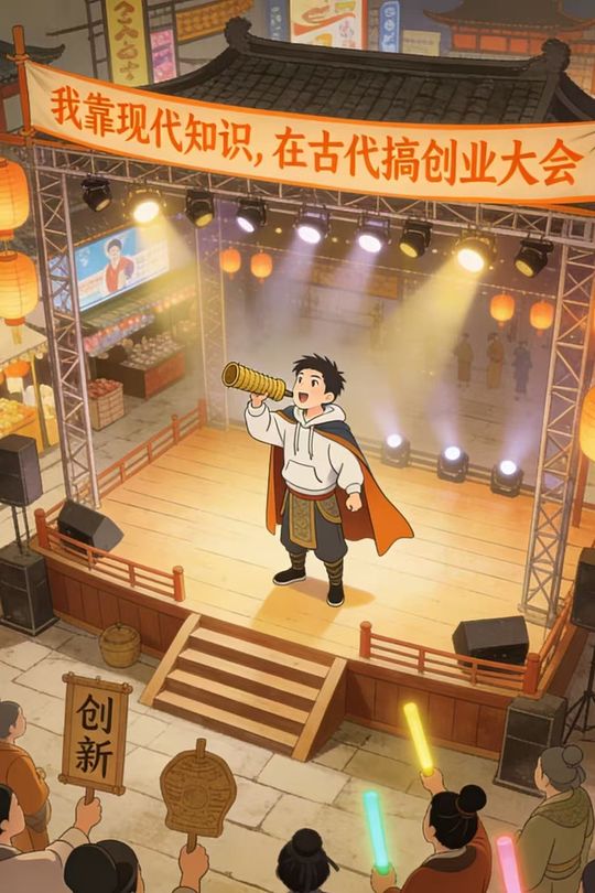 我靠现代知识,在古代搞创业大会封面