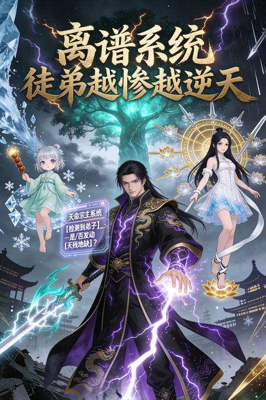 离谱系统：徒弟越惨越逆天封面