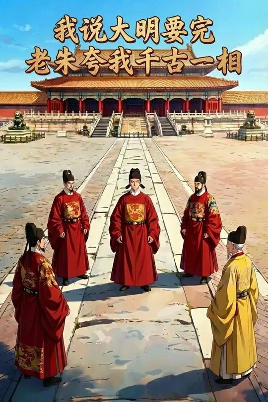 我说大明要完,老朱夸我千古一帝封面