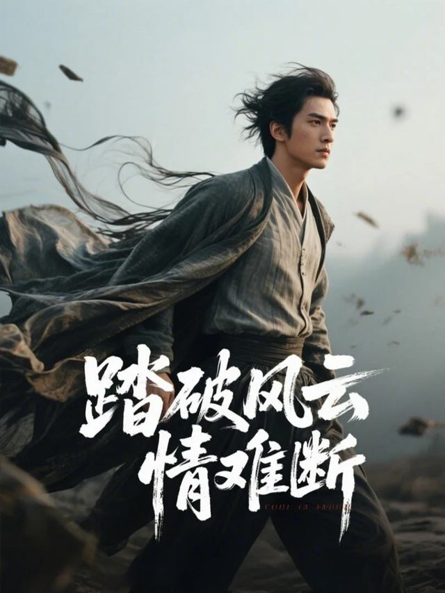 踏破风云情难断封面