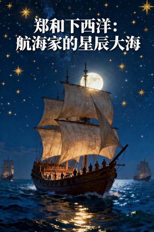 郑和下西洋:航海家的星辰大海封面