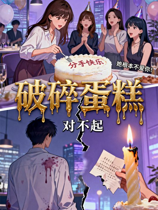破碎蛋糕封面