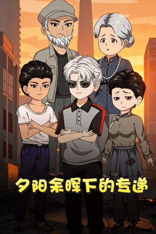 夕阳余晖下的专递封面
