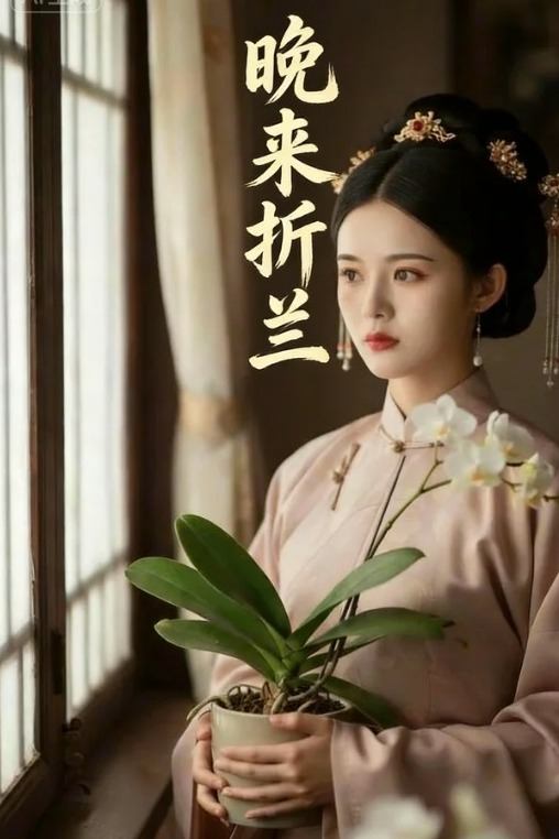 晚来折兰封面