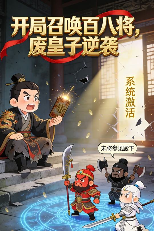 开局召唤百八将,废皇子逆袭封面