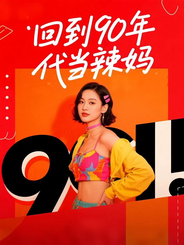 重回90年代当辣妈封面