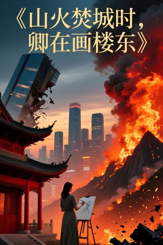 山火焚城时,卿在画楼东封面