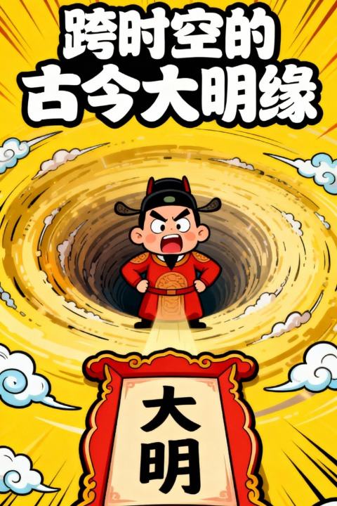 跨时空的古今大明缘封面