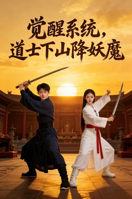 觉醒系统,道士下山降妖魔封面